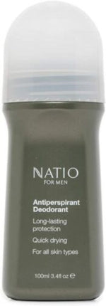 Natio Antiperspirant Deodorant Men 100ml - OhYouLuckyDuck.com.au