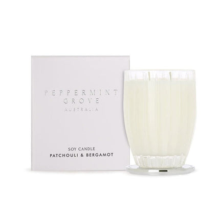 Peppermint Grove Patchouli & Bergamot Candle 370g