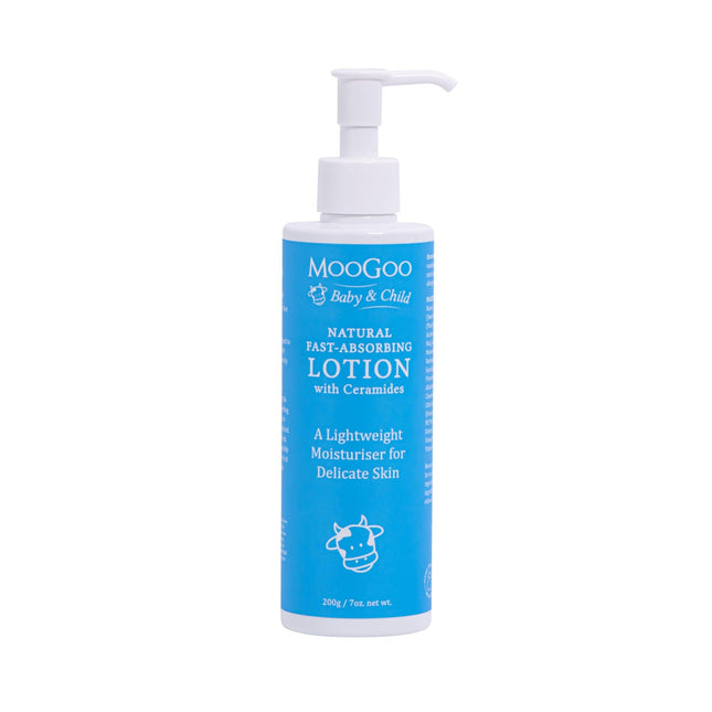 Moogoo Baby Fast Absorbing Lotion with Ceramide 200g - OhYouLuckyDuck.com.au