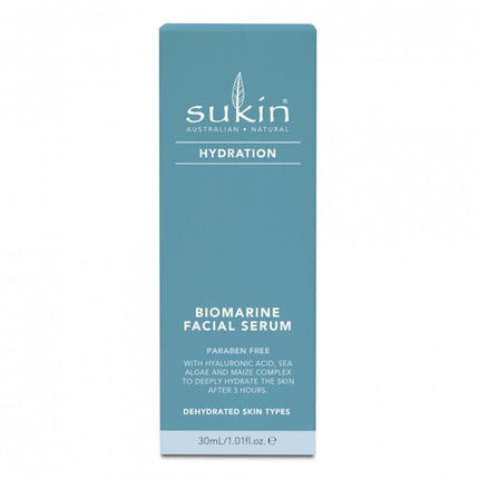 Sukin Ultra Hydration Biomarine Facial Serum 30ml - OhYouLuckyDuck.com.au