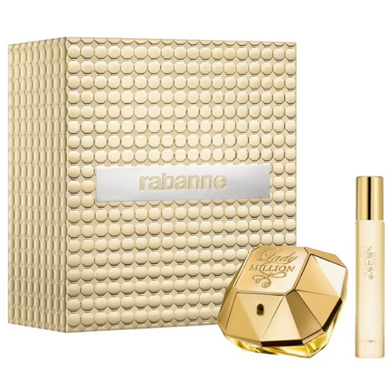 Paco Rabanne Lady Million EDP 80ML EDP Travel 20ML 2PC Gift Set