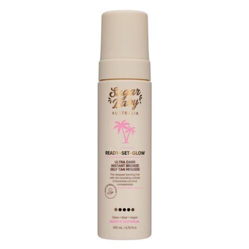 Sugar Baby Ready Set Glow Ultra Dark Instant Bronze Self Tan Mouse 200ml - OhYouLuckyDuck.com.au