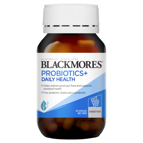 Blackmores Probiotics+ Daily Health 90 Capsules - OhYouLuckyDuck.com.au