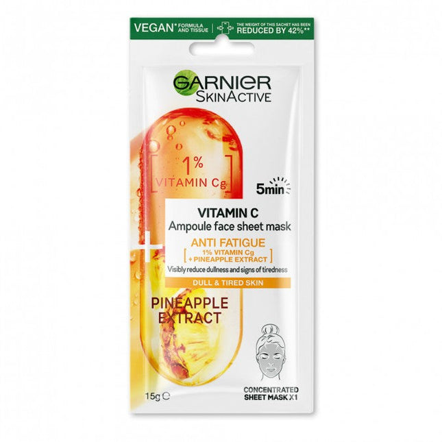 Garnier Ampoule Mask Pineapple - OhYouLuckyDuck.com.au
