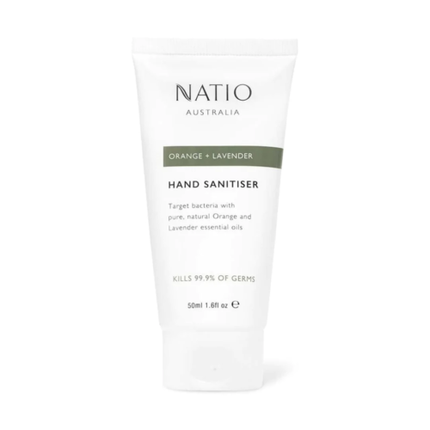 Natio Hand Sanitizer Orange & Lavender 50ML - OhYouLuckyDuck.com.au