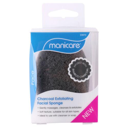 Manicare Charcoal Detox Exfoliating Sponge - OhYouLuckyDuck.com.au