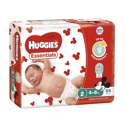 Huggies Essential Stage 2 Infant - 54 Pack - OhYouLuckyDuck.com.au
