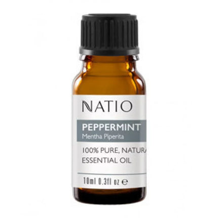 Natio Peppermint Essential Oil 10ml - OhYouLuckyDuck.com.au