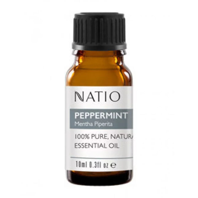 Natio Peppermint Essential Oil 10ml - OhYouLuckyDuck.com.au