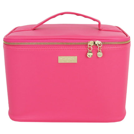 Wicked Sista Premium Large Beauty Case in Hot Pink for Makeup and Cosmetic Travel