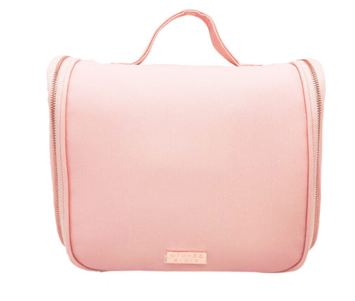 Wicked Sista Premium Blush Hanging Toiletry Travel Bag with Hook