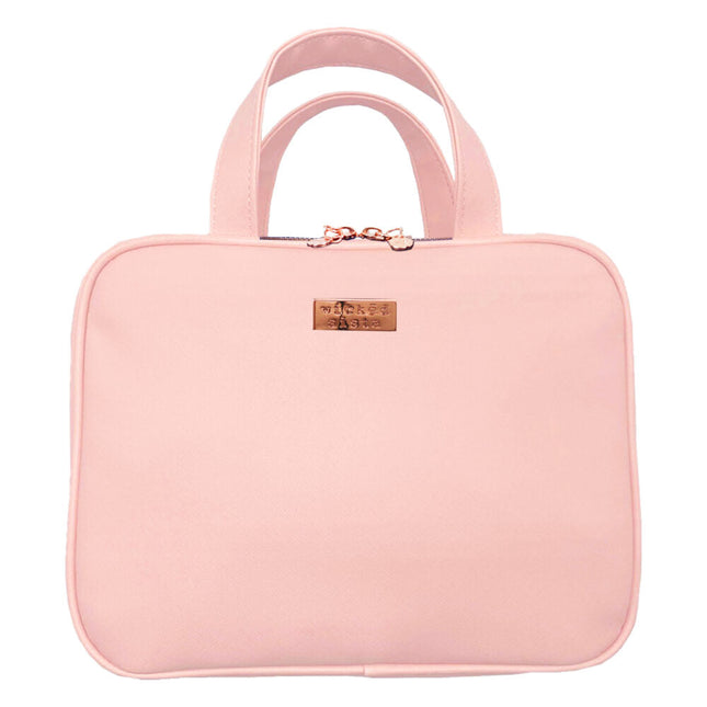 Wicked Sista Premium Blush Large Hold All Cosmetic Bag for Makeup and Skincare Storage