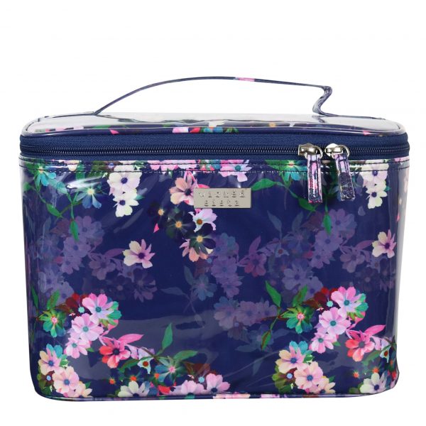 Wicked Sista Enchant in Navy Large Beauty Case