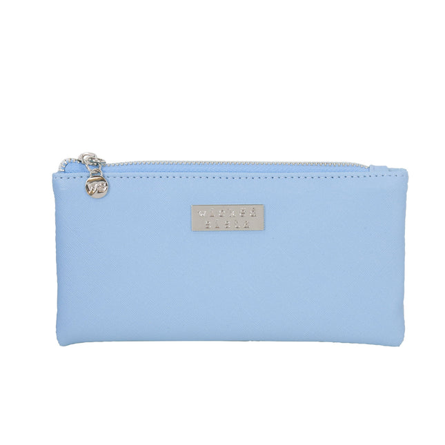 Wicked Sista Premium Sky Blue Small Flat Purse