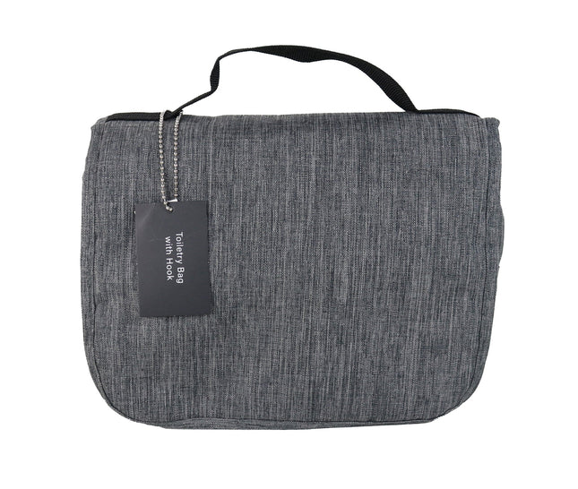 Wicked Sista Toiletry Bag With Hanging Hook Grey