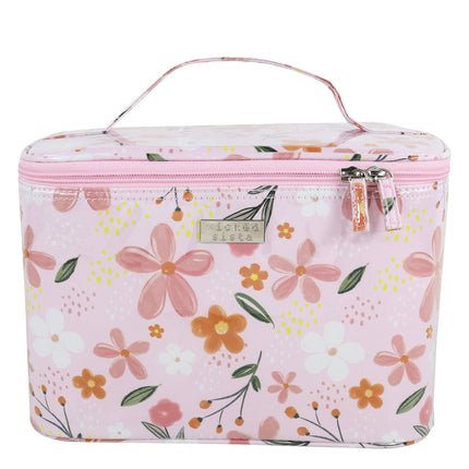 Wicked Sista Abstract Floral Large Beauty Case