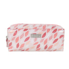 Wicked Sista Coral Leaves Rectangular Cosmetic Bag