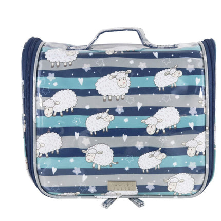 Wicked Sista Sheep Hanging Toiletry Travel Bag with Hook Cosmetic Organizer