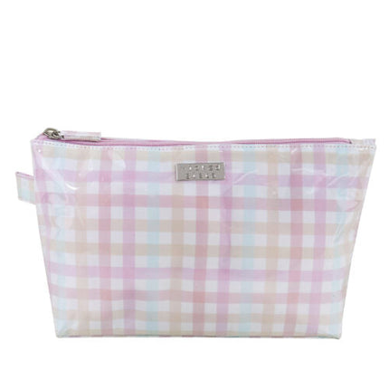 Wicked Sista Gingham Large Luxe Cosmetic Bag