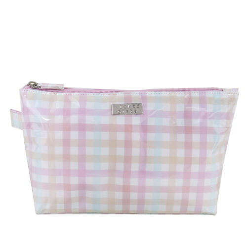 Wicked Sista Gingham Large Luxe Cosmetic Bag