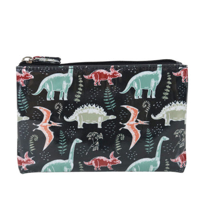 Wicked Sista Dino Large Flat Purse for Essentials and Accessories