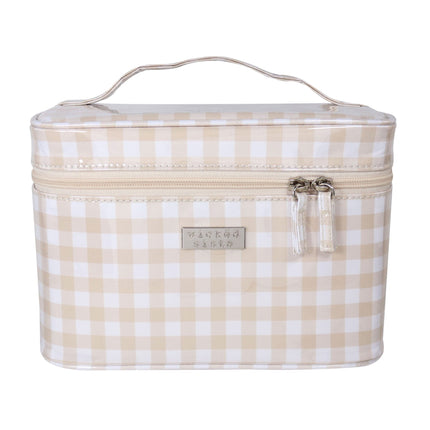 Wicked Sista Classic Gingham Small Beauty Case