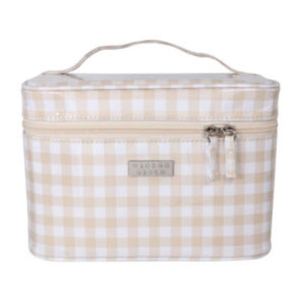 Wicked Sista Classic Gingham Small Beauty Case
