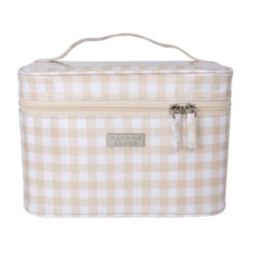 Wicked Sista Classic Gingham Small Beauty Case