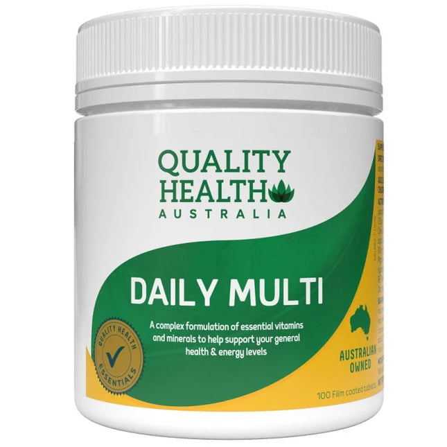 Quality Health Daily Multivitamin 100 Tablets - OhYouLuckyDuck.com.au