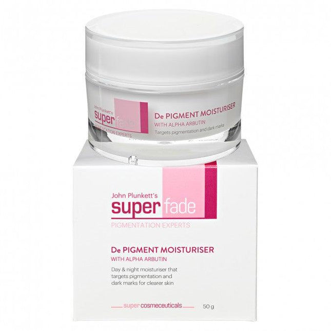 John Plunketts SuperFade De Pigment Moisturizer 50G - OhYouLuckyDuck.com.au
