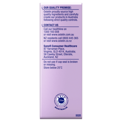 Ostelin Vitamin D3 1000IU Liquid 50ml - OhYouLuckyDuck.com.au