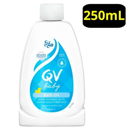 Ego QV Baby Bath Oil 250ml - OhYouLuckyDuck.com.au