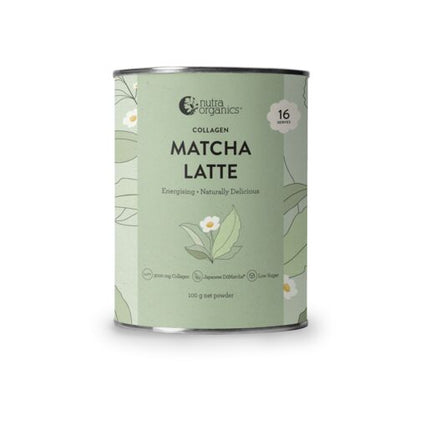 Nutra Organics Collagen Matcha Latte 100g