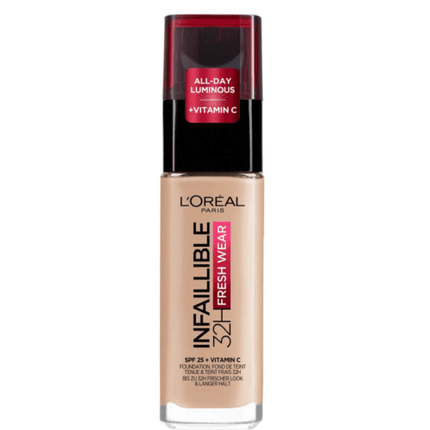 L'Oreal Infallible 24H Fresh Wear Foundation - 330 Hazelnut - OhYouLuckyDuck.com.au