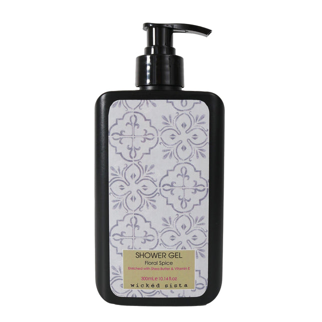 Wicked Sista Casablanca Shower Gel 300Ml Floral Spice - OhYouLuckyDuck.com.au
