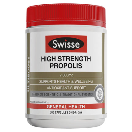 Swisse Ultiboost Propolis 2000mg High Strength 300 Tabs - OhYouLuckyDuck.com.au