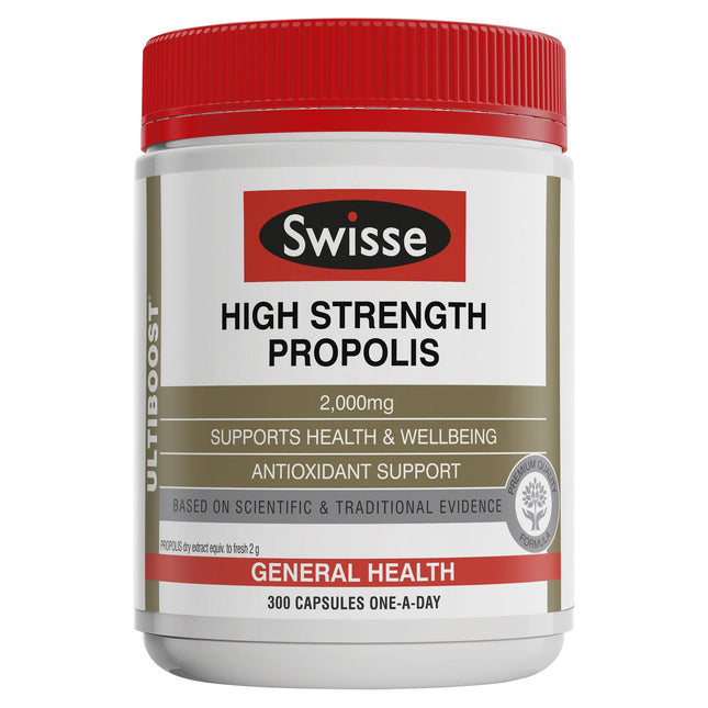 Swisse Ultiboost Propolis 2000mg High Strength 300 Tabs - OhYouLuckyDuck.com.au