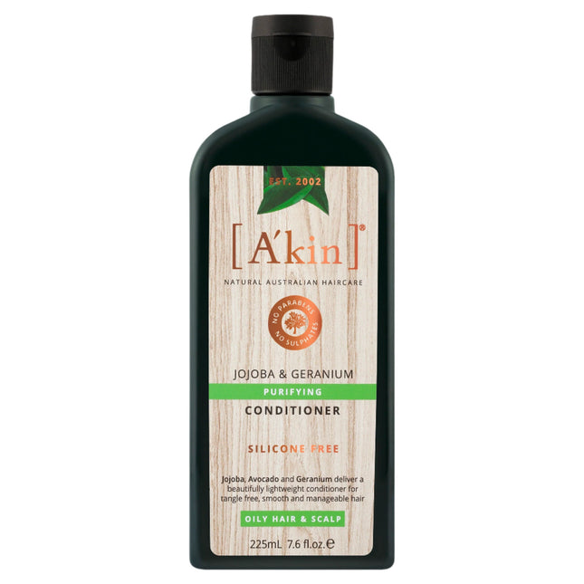 Akin Purifying Jojoba & Geranium Conditioner 225ML