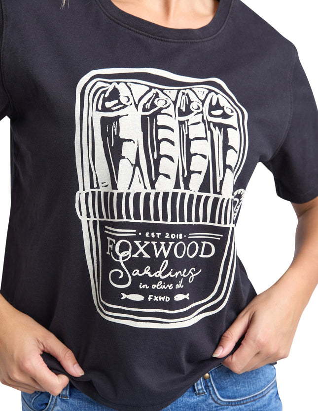 Foxwood Pesce Tee Shirt with Fish Print