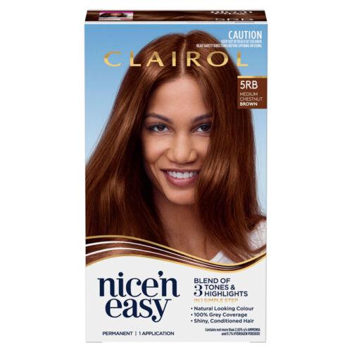 Clairol Nice N Easy 5 Rb Med Chestnut Brown - OhYouLuckyDuck.com.au