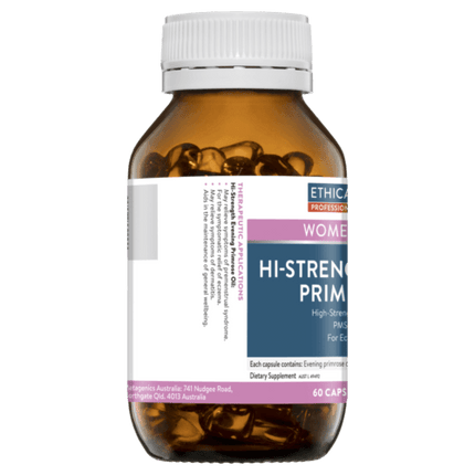 Ethical Nutrients Hi-Strength Evening Primrose Oil 60 Capsules - OhYouLuckyDuck.com.au