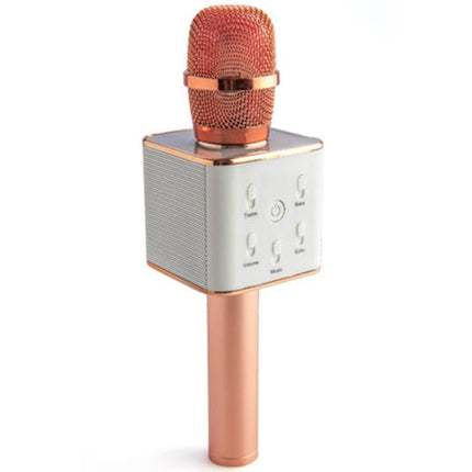 LatestBuy Rose Gold Wireless Karaoke Microphone