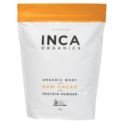 Inca Organics Raw Cacao Powder Certified Organic Superfood 400g