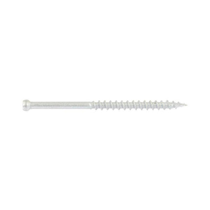 Buildex Timber Screws Trim Head Zinc 8 - 10 x 75mm - 100 Pack