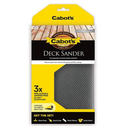 Cabot's Deck Sander Sanding Pads