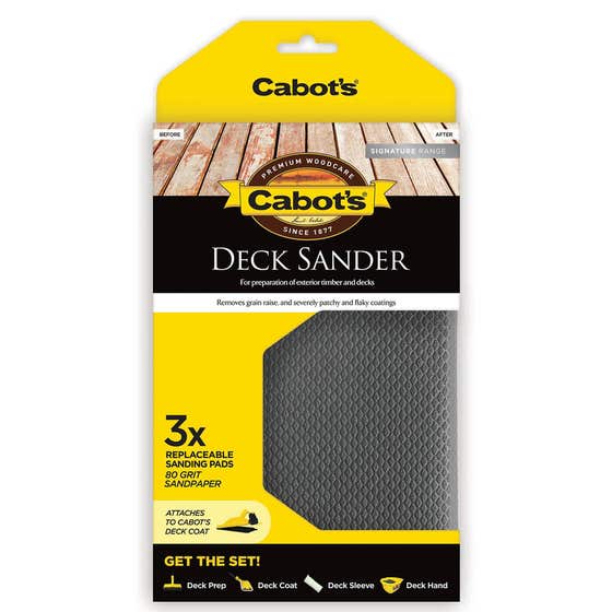 Cabot's Deck Sander Sanding Pads