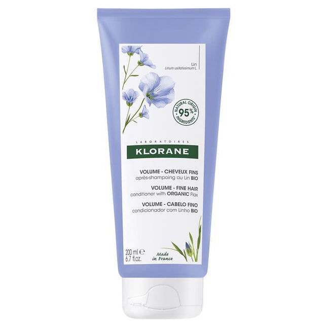 Klorane Volumising Conditioner with Organic Flax 200ml - OhYouLuckyDuck.com.au