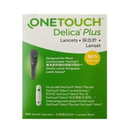 Onetouch Verio Flex Delica Lancets 100 - OhYouLuckyDuck.com.au