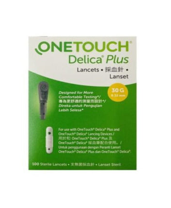 Onetouch Verio Flex Delica Lancets 100 - OhYouLuckyDuck.com.au