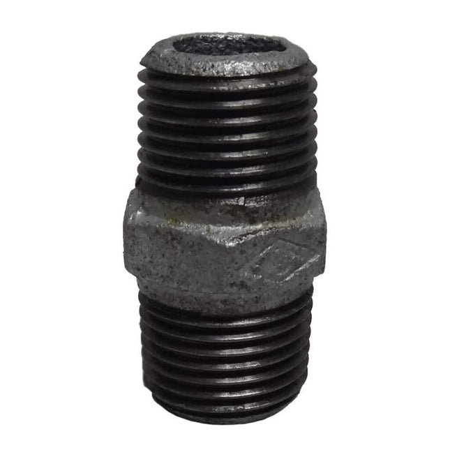 Brasshards Nipple Hexagon Galvanised 20mm